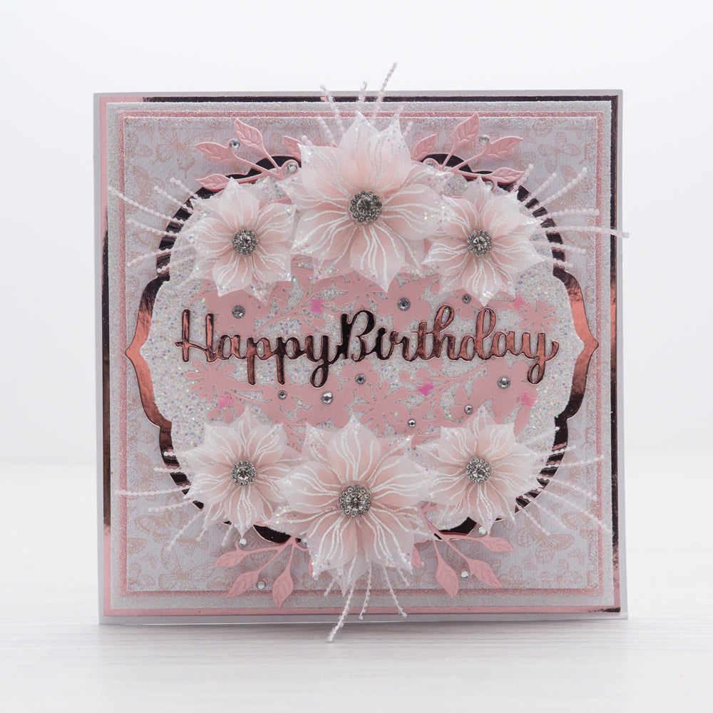 Flower Power Happy Birthday Flower Power Collection Card Tutorial Chloes Creative Cards