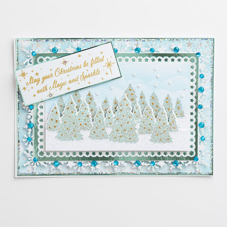 Magic and Sparkle - Winter Wonderland Collection Card Tutorial