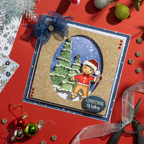 Gingerbread Man - Candy Cane Lane Card Tutorial