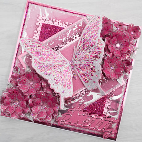 Azalea Grande Botanical Butterfly - Beautiful Butterflies Card Tutorial