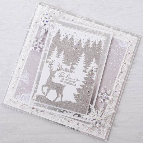 YouTube - Believe in the Magic of Christmas Cardmaking Project