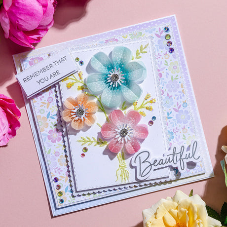 Floral Bouquet - Flower Builder Collection Card Tutorial