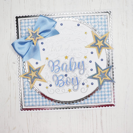 Baby Boy - Statement Sentiments Collection Card Tutorial