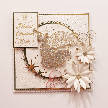 Angelic Christmas Wishes - Christmas Angel Card Tutorial