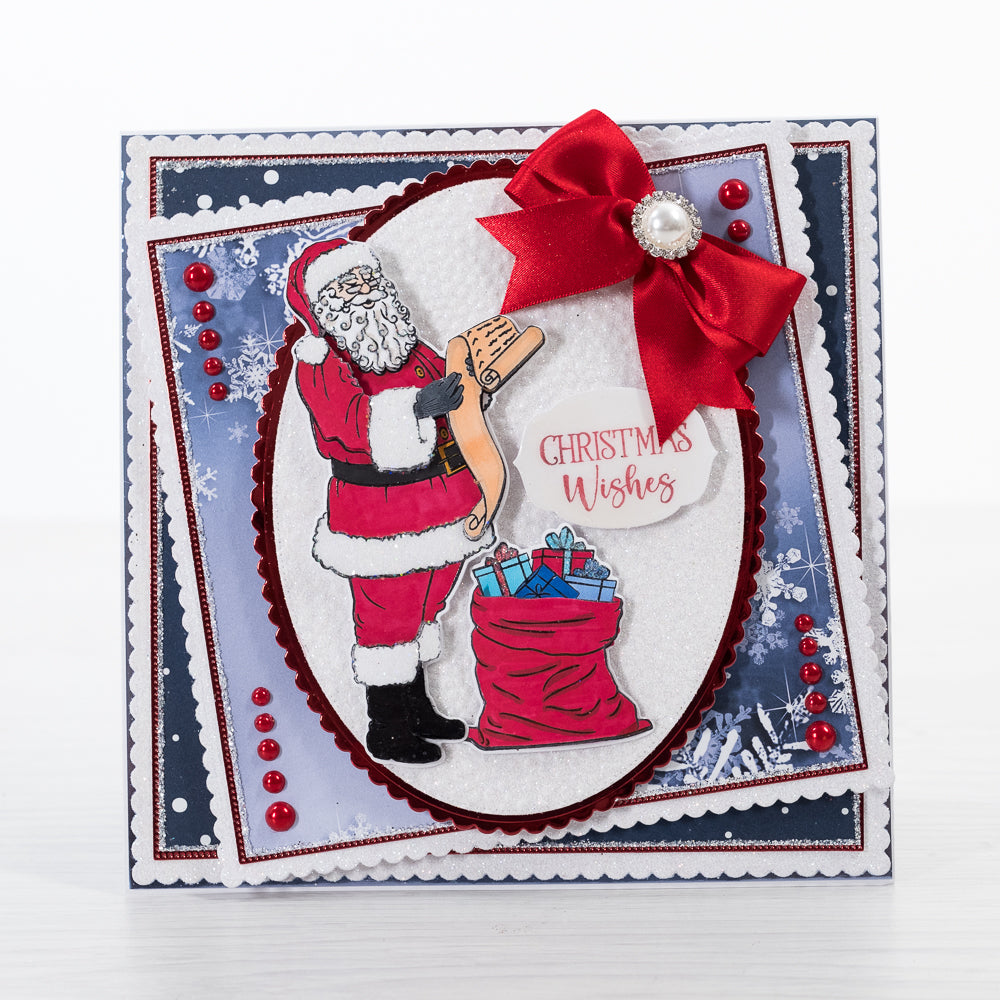 Christmas Wishes - Santa's Workshop Card Tutorial