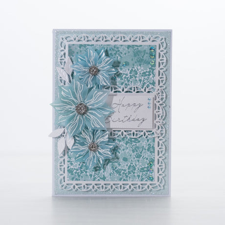 Happy Birthday - 6x6" and 5x7" Decorative Dies Card Tutorial