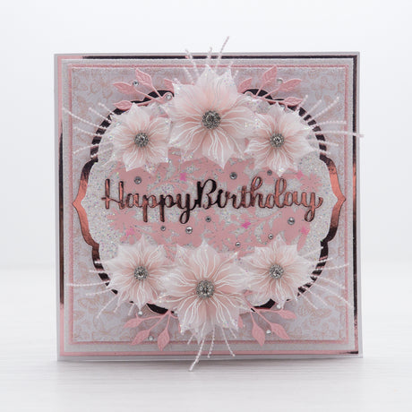 Flower Power Happy Birthday - Flower Power Collection Card Tutorial