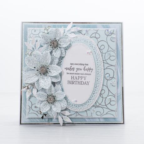 Filigree Flower Birthday Card Tutorial