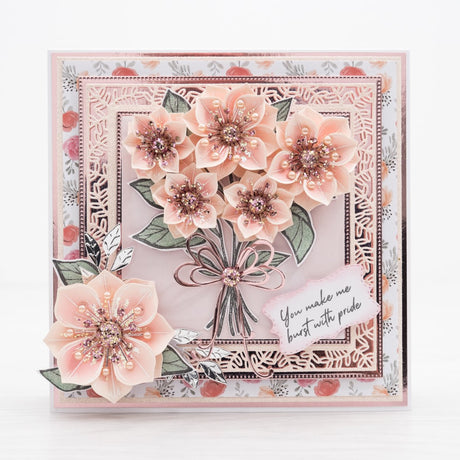 Burst With Pride - Leafy Lace Collection Card Tutorial