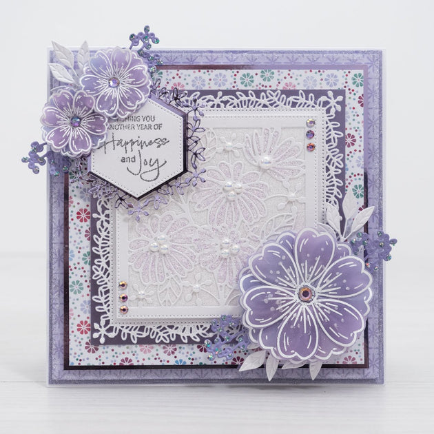 Happiness and Joy - Leafy Lace Collection Card Tutorial – Chloes ...