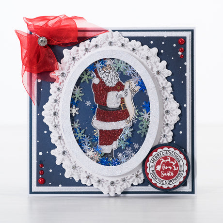 Santa Shaker - Santa's Workshop Card Tutorial