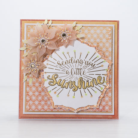 Sending You a Little Sunshine - Statement Sentiments Card Tutorial