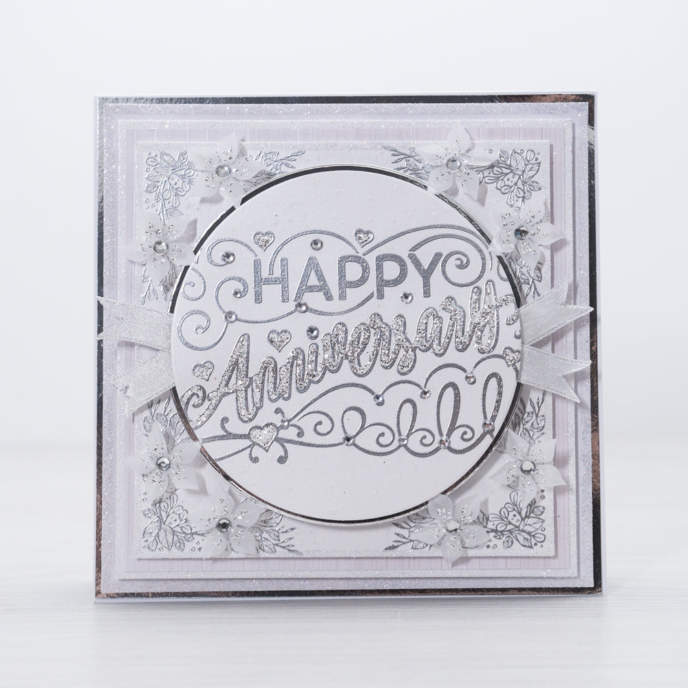 Happy Anniversary - Statement Sentiments Card Tutorial