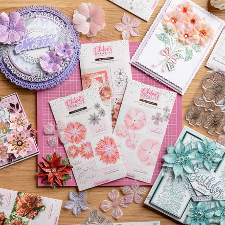 Flower Stamp and Die Sets