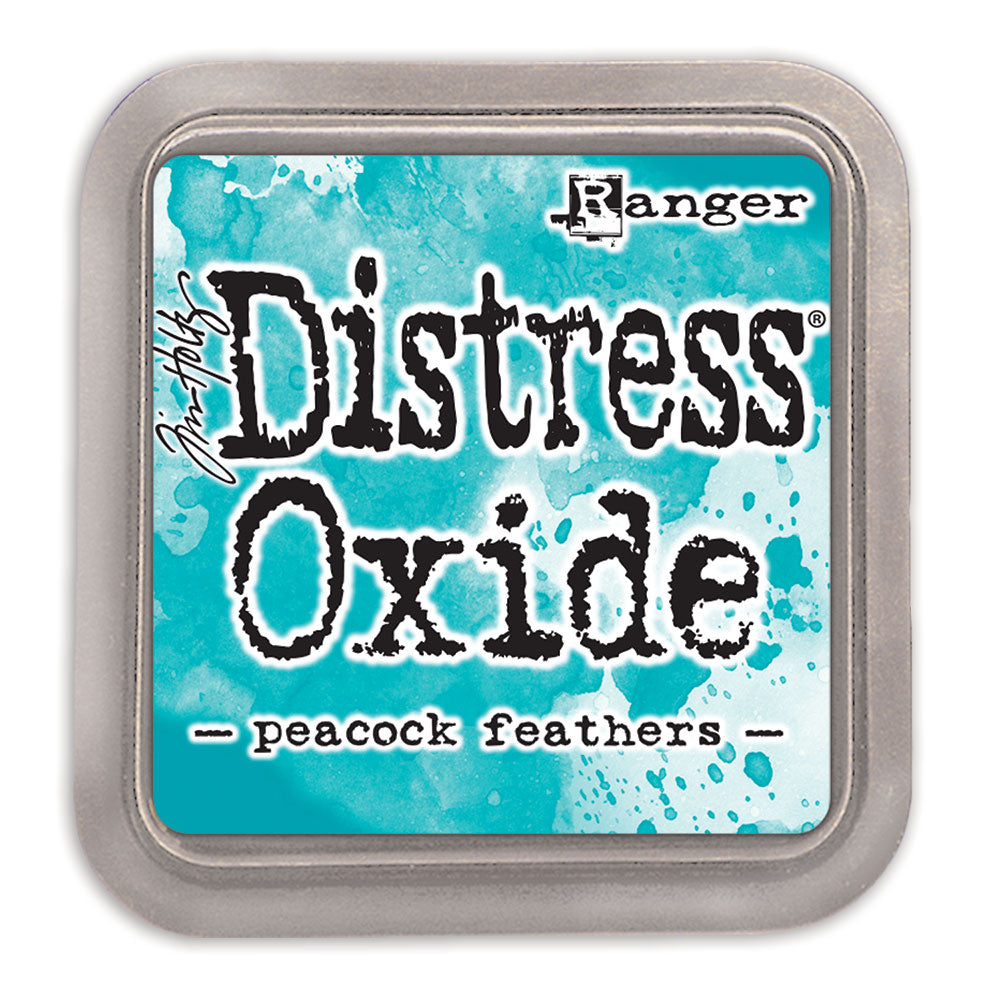 Tim Holtz Distress Oxide Pad Peacock Feathers