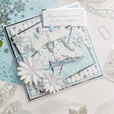 Chloe's Creative Cards Die & Stamp - Wonderland Poinsettia