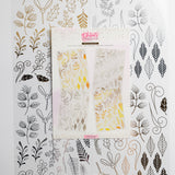 Chloe's Creative Cards Foiled Acetate - Festive Foliage