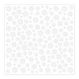 Chloe's Creative Cards - 8x8" 2D Embossing Folder - Blizzard