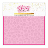 Chloe's Creative Cards - 8x8" 2D Embossing Folder - Blizzard