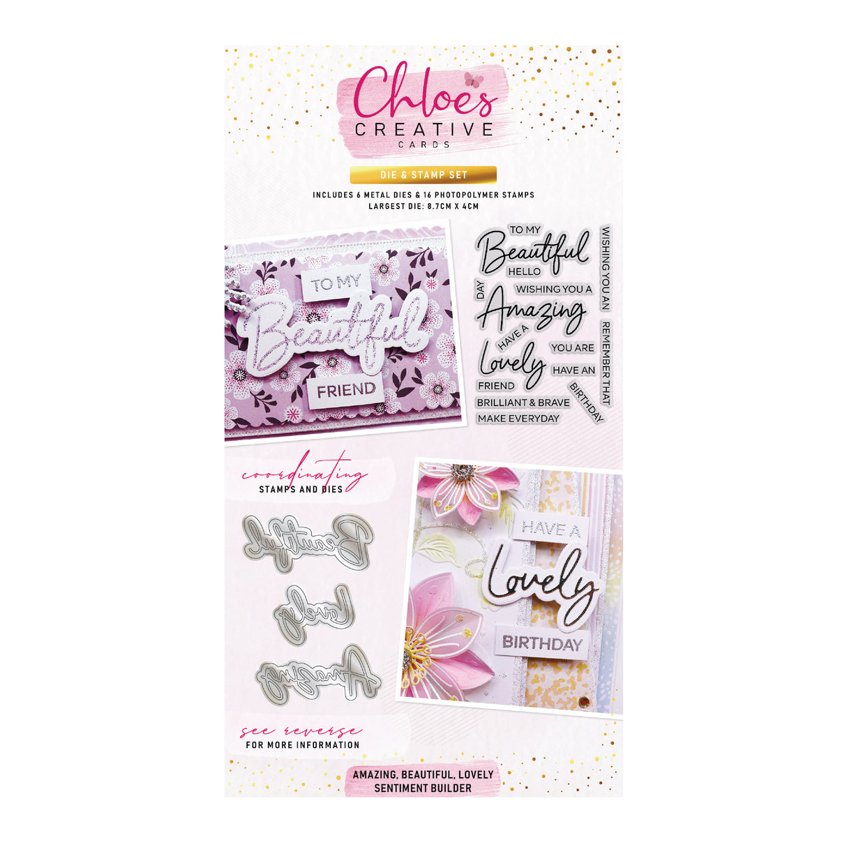 Chloe's Creative Cards Flower Builder Collection - I NEED IT ALL