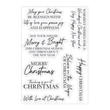 Chloes Creative Cards Photopolymer Stamp Set (A6) - Elegant Christmas Verses