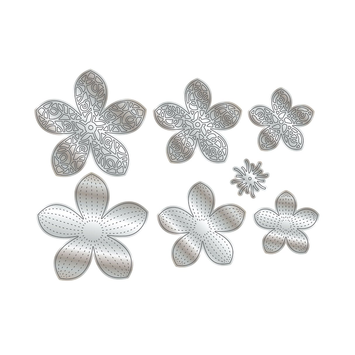 Chloes Creative Cards Metal Die Set - Elegant Flower