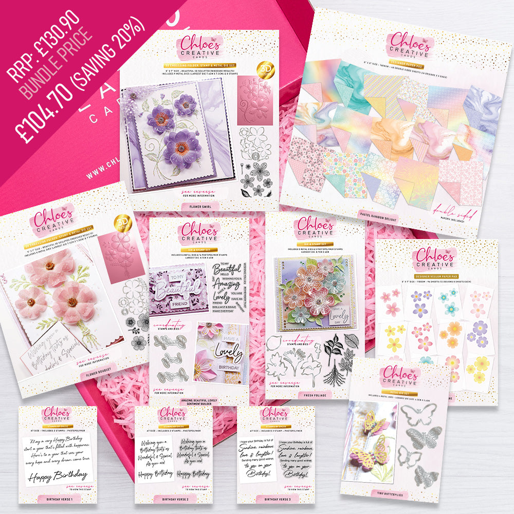 Chloe's Creative Cards Flower Builder Collection - I NEED IT ALL