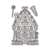 Chloes Creative Cards Die & Stamp Set - Gingerbread House