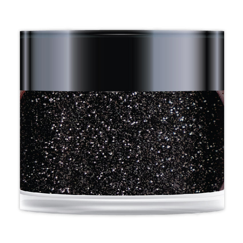 Black Soot Sparkelicious Glitter 1/2oz Jar