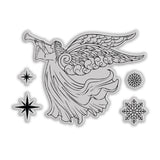 Chloe's Creative Cards Die & Stamp - Christmas Angel