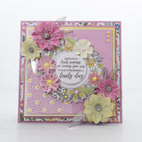 Chloes Creative Cards Die & Stamp Set - Fabulous Floral Frame
