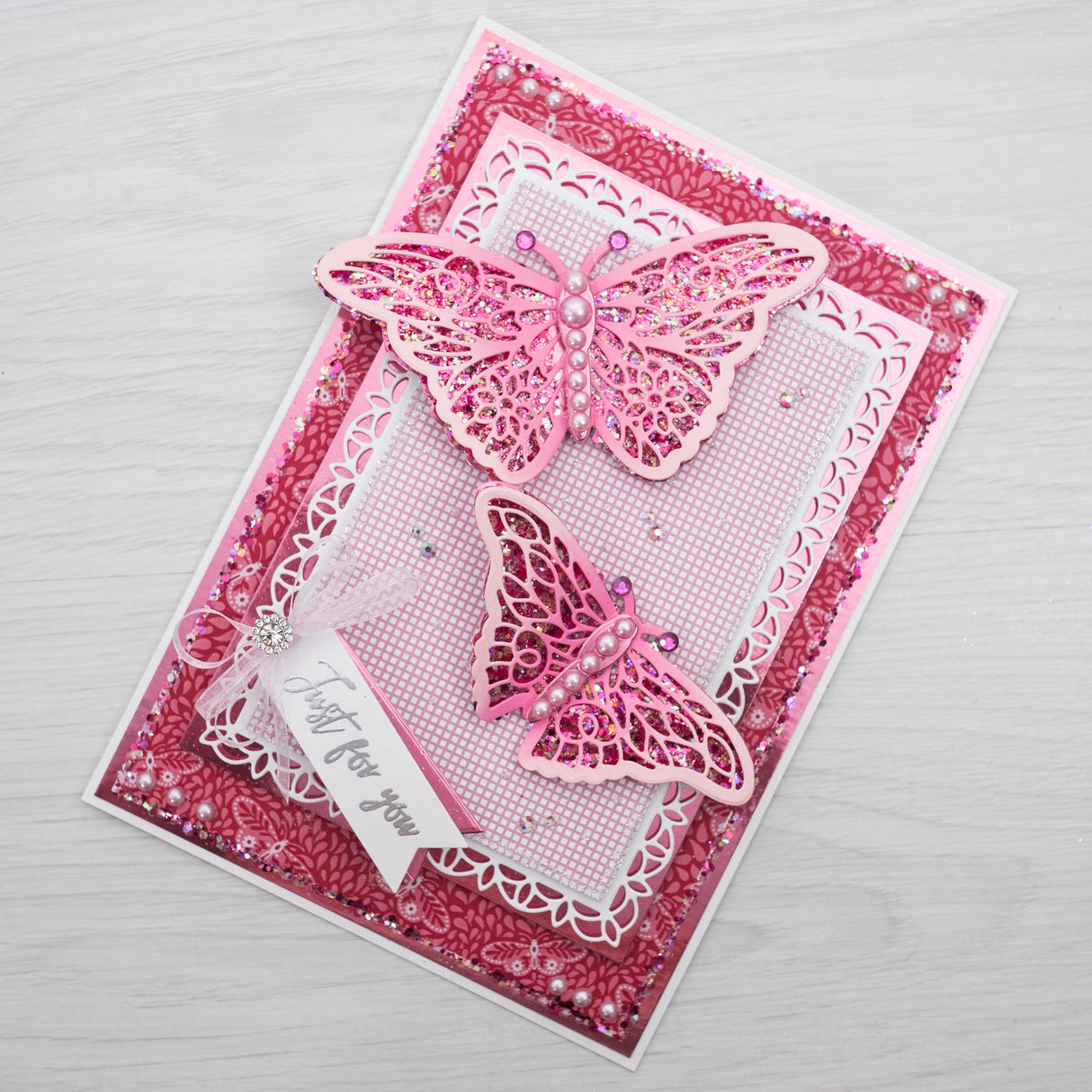 Chloes Creative Cards Die & Stamp Set - Butterfly Dreams