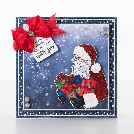 Chloe's Creative Cards Die & Stamp - Santa