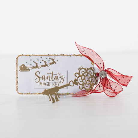 Chloe's Creative Cards Die & Stamp - Santa's Key