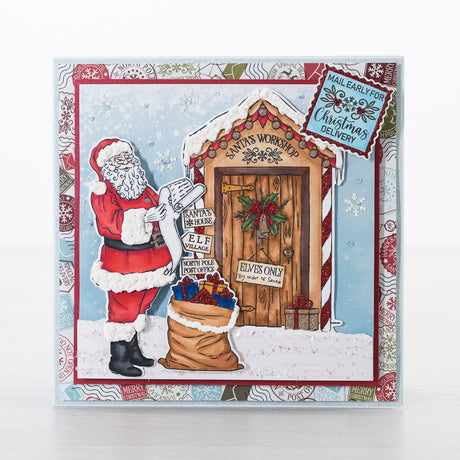 Chloes's Creative Cards Photopolymer Stamp Set (A6) - Santas Workshop