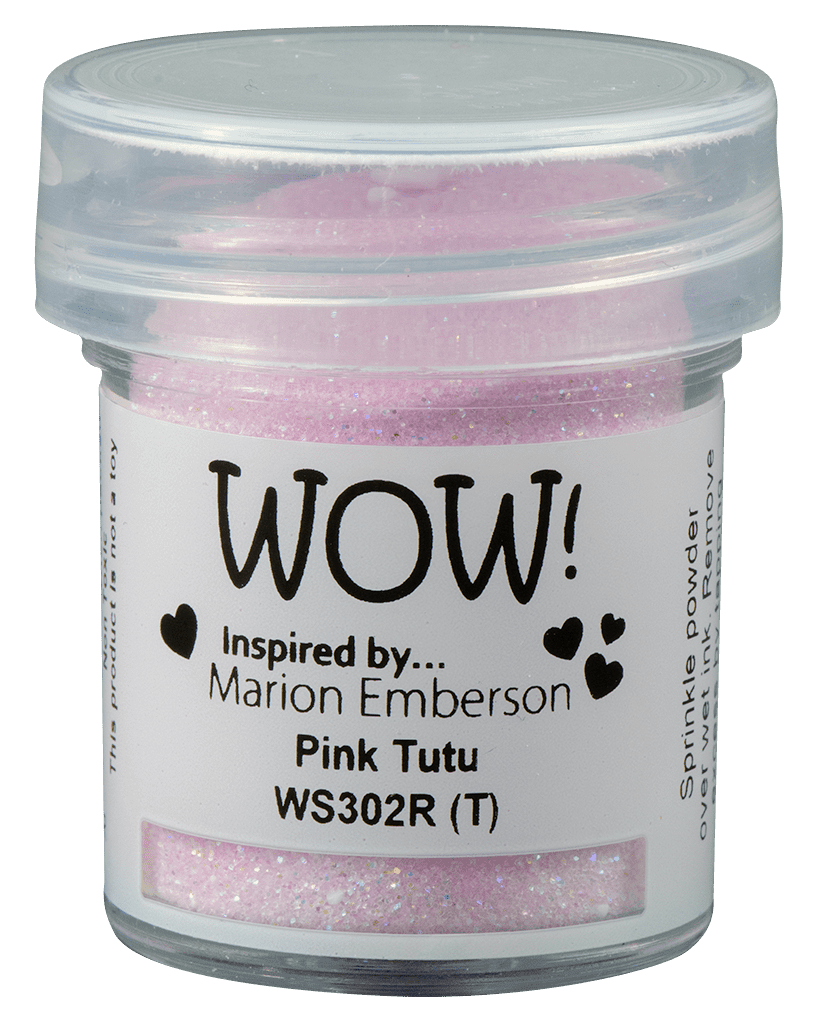 WOW Embossing Glitter Pink Tutu