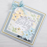 Chloes Creative Cards 6x6 3D Cut and Emboss Folder - Floral Cascade