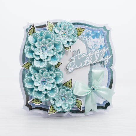 Chloes Creative Cards Die & Stamp Set - Country Flower