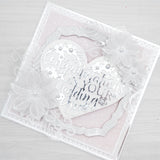 Chloes Creative Cards Foiled Paper Pad (8 x 8) - Wedding Collection