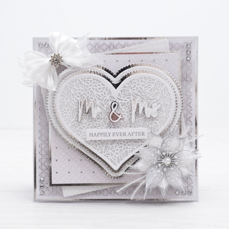 Chloes Creative Cards Metal Die Set - Lace Heart