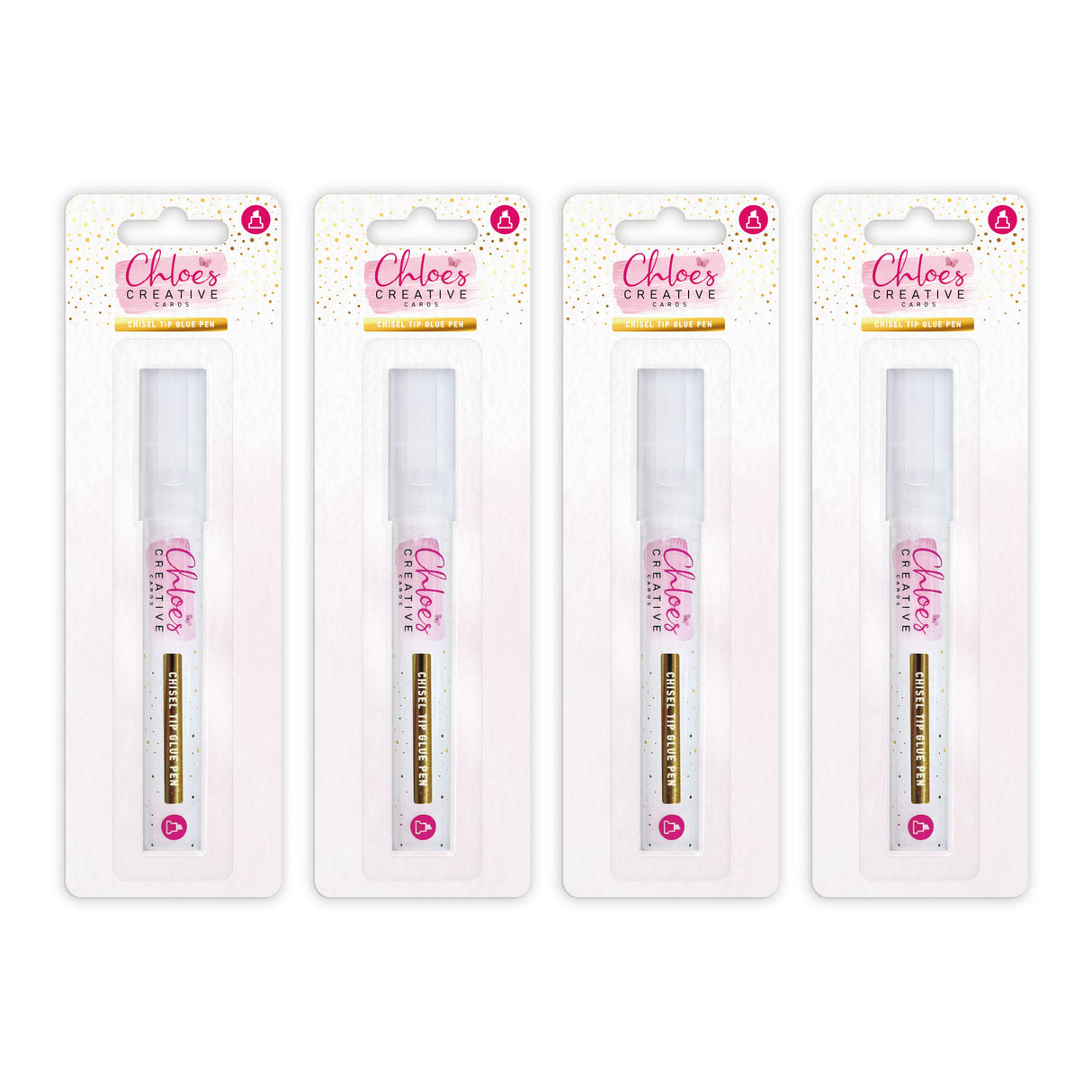 Chloes Creative Cards Multibuy Chisel Tip Glue Pen x 4