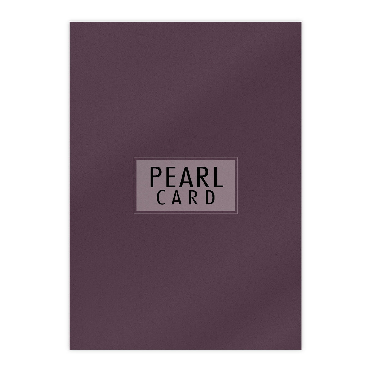 Chloes A4 Luxury Pearl Card 10 Sheets Ruby