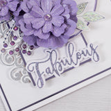 Chloes Creative Cards Die & Stamp Set - Birthday Sentiment Builder