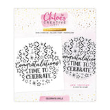 Chloes Creative Cards Photopolymer Stamp Set (Square) - Celebrate Circle