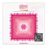 Chloes Creative Cards Metal Die Set - 8x8 Snowflake Frames