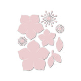 Chloes Creative Cards Die & Stamp Set - Christmas Rose