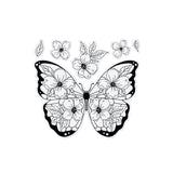 Chloes Creative Cards Die & Stamp Set - Grande Floral Butterfly
