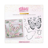 Chloes Creative Cards Die & Stamp Set - Grande Floral Butterfly