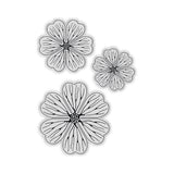 Chloes Creative Cards Photopolymer Stamp Set (A6) - Posy Flower