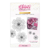 Chloes Creative Cards Photopolymer Stamp Set (A6) - Posy Flower